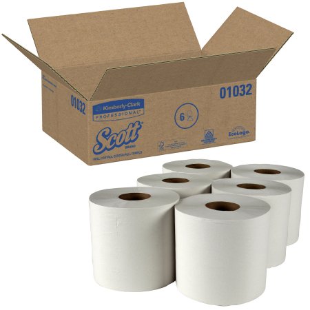 Kimberly Clark Paper Towel Kimtech Science* Kimwipes Center Pull Roll, Perforated 8 X 12 Inch - 1032