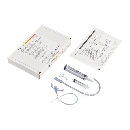 MIC-Key - Gastrostomy Feeding Tube Kit 12 Fr. 1.7 cm Tube Silicone Sterile - 0120-12-1.7