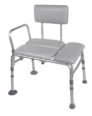 Drive Medical Drive Knocked Down Bath Transfer Bench drive 17-3/4 to 21-3/4 Inch Height Range 17-3/4 to 21-3/4 Inch Height Range 400 lbs. Weight Capacity Arm Rail - 12005KD-2