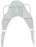 Drive Medical Seat U Sling 4 or 6 Point With Head Support Straps - Attached X-Large 600 lbs. Weight Capacity - 13220XL