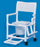 IPU Standard Commode / Shower Chair Drop Arm - Left PVC Frame Mesh Back - VL SC17 P FRLDA