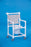 IPU - Commode / Shower Chair ipu Fixed Arm PVC Frame Mesh Back 20 Inch Seat Width - SCC9250