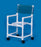 Standard - Commode / Shower Chair Fixed Arm PVC Frame Mesh Back 17-1/4 Inch Seat Width - VL SC17 P BLU