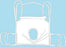 Drive Medical Seat Commode Sling 4 or 6 Point With Head Support Straps - Attached Small 600 lbs. Weight Capacity - 13254S