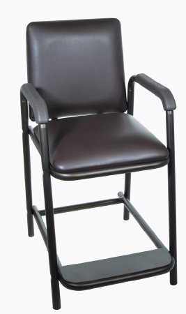 Drive Medical Drive Hip High Chair Brown Vein Contoured Armrest Steel - 17100-BV