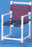 IPU IPU Shower Chair ipu Fixed Arm PVC Frame Mesh Back - SC200-OS-FS