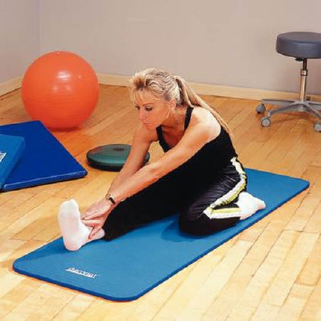 Patterson Medical Supply Aeromat Exercise Mat Black Foam 5/8 X 23 X 72 Inch - 561375