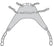 Drive Medical Seat and Back Divided Leg Sling 4 or 6 Point With Head Support Straps - Attached Medium 450 lbs. Weight Capacity - 13262