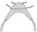 Drive Medical - Seat and Back Divided Leg Sling 4 or 6 Point With Head Support Straps - Attached Medium 450 lbs. Weight Capacity - 13262M
