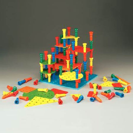 Patterson Medical Supply Tall Stacker Pegs Building Set - 561762