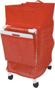 Mjm International - Cart Cover Red 31.5 L X 20 W X 17 H Inch - 1014