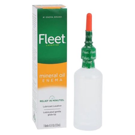 Fleet - Enema 4.5 oz. 100% Strength Mineral Oil USP - 00132030140