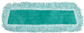 Lagasse Rubbermaid Commercial Products Dust Mop Head Cut End 8 X 20 Inch Green Microfiber Reusable - RCPQ408GRE