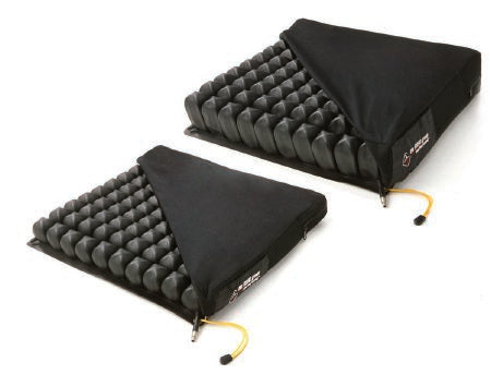 Crown Therapeutics ROHO Quadtro Select High Profile Seat Cushion 16 W X 18 D X 4 H Inch Neoprene Rubber - QS910C