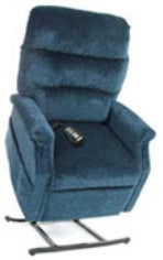 Classic Collection - Lift Recliner Wine Vinyl Without Casters - CL20KDBWNE