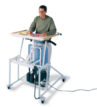 Hausmann Industries - Hi-Lo Econo-Line Stand-In Table with Electric Patient Lift 36 L X 42 D 42-½ to 52-½ Inch Height Range 300 lbs. Weight Capacity - 6175