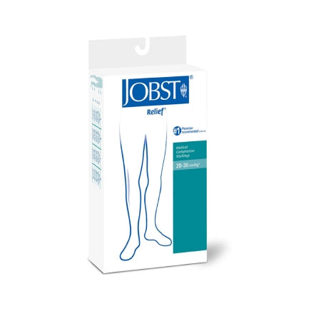 JOBST Relief - Compression Stocking Thigh High X-Large Beige Open Toe - 114647