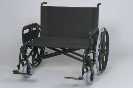 Gendron Regency XL 2000 Bariatric Wheelchair Heavy Duty Full Length Arm Mag Wheel Black 28 Inch Seat Width 700 lbs. Weight Capacity - 6728-18