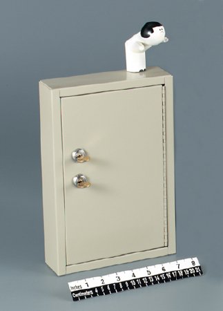 Slim Line - Narcotic Cabinet Steel 2 Shelves - 3706-01