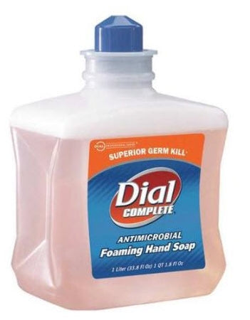 Lagasse Dial Complete Antimicrobial Soap Foaming 1,000 mL Dispenser Refill Bottle Scented - DIA00162