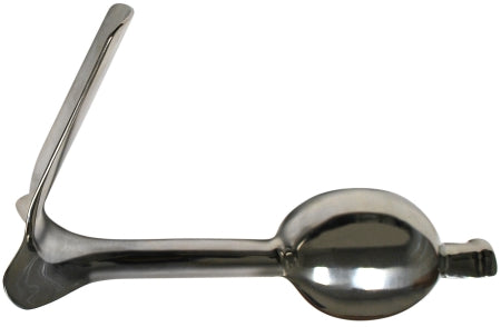 BR Surgical - Vaginal Speculum/Retractor Auvard NonSterile Surgical Grade German Stainless Steel Medium Single-ended Angled 90° Weighted 2 lbs. Reusable Without Light Source Capability - BR70-30383