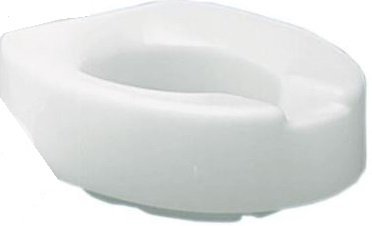 Tall-Ette II - Raised Toilet Seat 4 Inch Height White 250 lbs. Weight Capacity - 8229