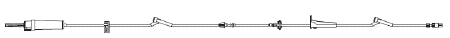Becton Dickinson Administration Set 20 Drops / mL drip Rate 115 Inch 2 Ports - 2410-0500