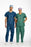 Barrier - Scrub Shirt X-Large Blue 3 Pockets Short Set-In Sleeve Unisex - 21640
