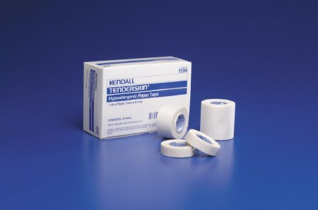 Cardinal Kendall Hypoallergenic Medical Tape Paper 2 Inch X 10 Yard White NonSterile - 2419C