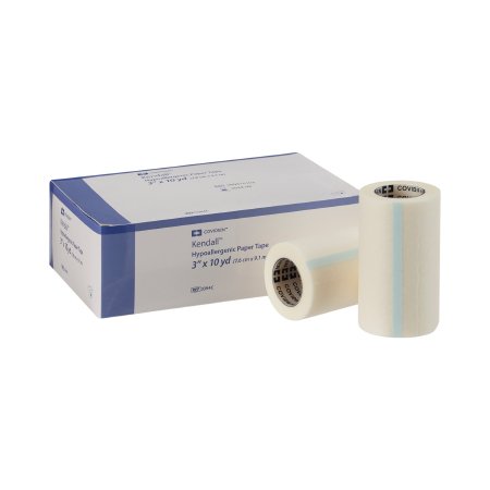 Kendall Hypoallergenic - Medical Tape Breathable Paper 3 Inch X 10 Yard White NonSterile - Cardinal - 3394C