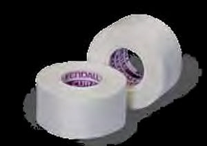 Cardinal Kendall Hypoallergenic Medical Tape Silk-Like Cloth 2 Inch X 10 Yard White NonSterile - 7139C