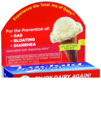 Lactaid Original - Dietary Supplement Lactase Enzyme 3300 IU Strength Caplet 120 per Box Unflavored - 10300450080032