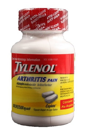 Johnson & Johnson Consumer Tylenol Arthritis Pain Relief 650 mg Strength Acetaminophen Caplet 100 per Bottle - 10300450838190