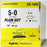 Covidien - Suture with Needle Absorbable Uncoated Undyed Suture Plain Gut Size 6 - 0 18 Inch Suture 1-Needle 11 mm Length 3/8 Circle Reverse Cutting Needle - G-1774-K