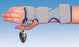 Patterson Medical Supply Deluxe Wrist Drop Orthosis Plastic / Foam Left Hand Large - 565880