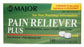 Major Pharmaceuticals Major Pain Relief 250 mg - 250 mg - 65 mg Strength Acetaminophen / Aspirin / Caffeine Tablet 100 per Bottle - 904513559