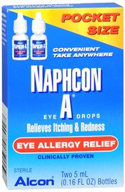 Alcon Naphcon A Allergy Eye Relief 0.17 oz. Eye Drops - 65008542