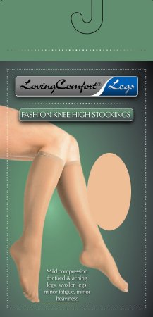 Scott Specialties Anti-embolism Stockings Knee High Large Beige - 1646 BEI LG