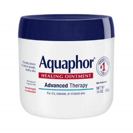 Aquaphor Advanced Therapy - Hand and Body Moisturizer 14 oz. Jar Unscented Ointment - 01035610113