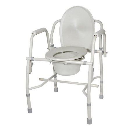 Drive Medical Drive Commode Chair drive Drop Arm - 11125KD-2