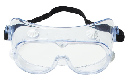 3M Protective Goggles Clear Tint Polycarbonate Lens Elastic Strap One Size Fits Most - 40660