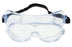 3M Protective Goggles Clear Tint Polycarbonate Lens Elastic Strap One Size Fits Most - 40660