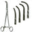 Miltex - Hemostatic Forceps Rumel 9 Inch Length OR Grade German Stainless Steel Full Curved 2-3/8 Inch Jaw - 25-784