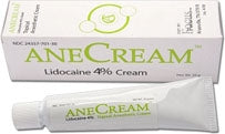 Focus Health Group AneCream Topical Pain Relief 4% Strength Lidocaine Cream 15 Gram - 24357070115