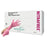 Micro-Touch NitraFree - Exam Glove X-Small NonSterile Nitrile Standard Cuff Length Textured Fingertips Pink Chemo Tested - 6034510