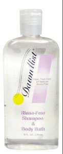 Donovan Industries DawnMist Rinse-Free Shampoo and Body Wash 8 oz. Squeeze Bottle Scented - NR08