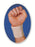 Scott Specialties Wrist Wrap Carrot Elastic Left or Right Hand Beige One Size Fits Most - SA1307 BEI UN