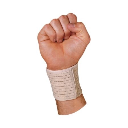 Scott Specialties - Wrist Support Wraparound / Wristlet Elastic Left or Right Wrist Beige One Size Fits Most - SA1307 BEI UN