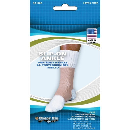 Sport Aid - Ankle Support Large Pull-On Left or Right Foot - SA1400 BEI LG