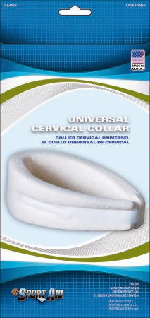 Scott Specialties - Cervical Collar Contoured / Medium-Firm Density Adult One Size Fits Most One-Piece 2-1/2 Inch Height 12 to 22 Inch Neck Circumference - SA4518 NAT UN